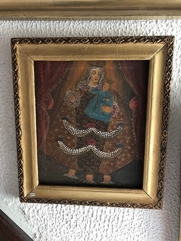 005.jpg VIRGEN CON NI?O JESUS VESTIDO AGUAMARINA - Image 1