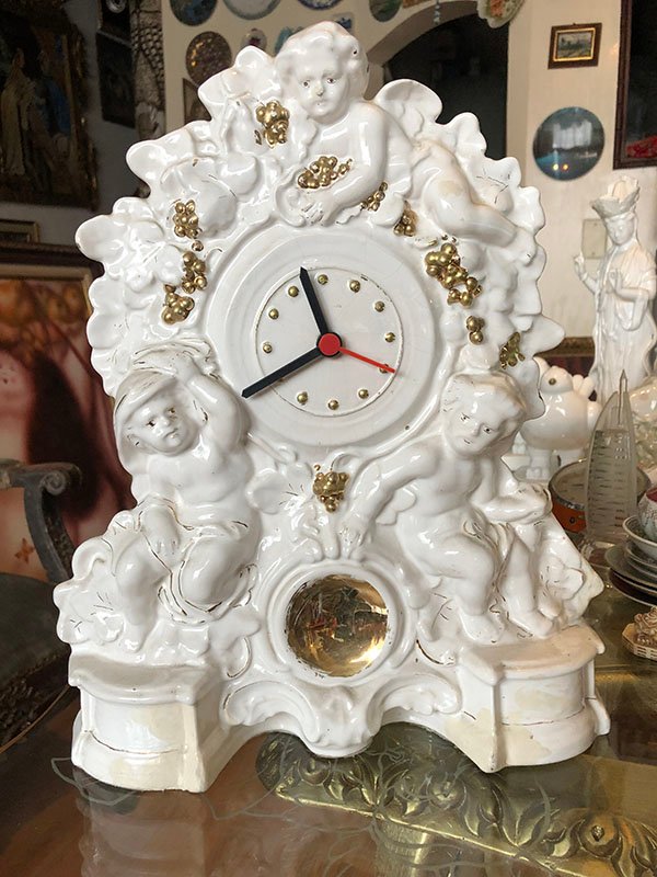 072.jpg RELOJ EN PORCELANA - Image 1