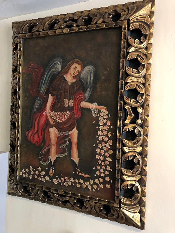 101.jpg ARCANGEL VOTANDO FLORES - Image 1