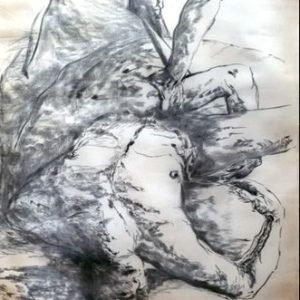 DESNUDO MASCULINO, MAESTRO LUIS CABALLERO