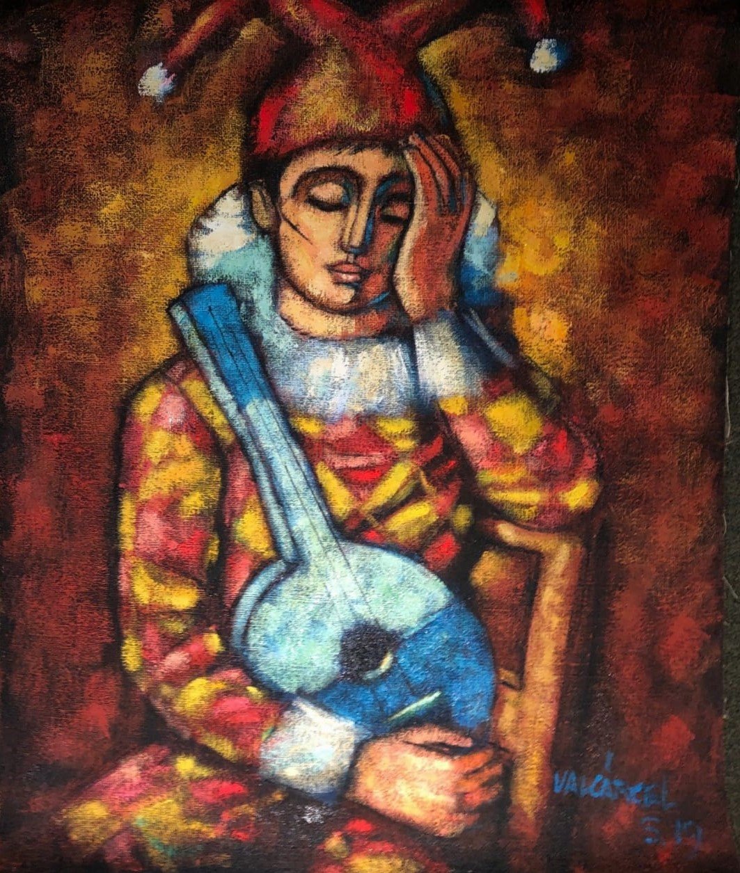 1100.jpg OLEO COBRE YUTE, ALVARO VALCARCEL - Image 1