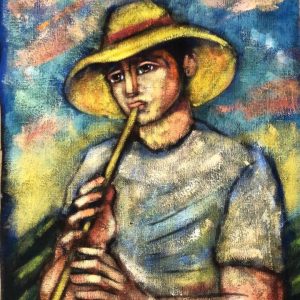 OLEO SOBRE YUTE, ALVARO VANCARCEL