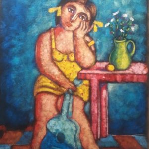 OLEO SOBRE YUTE, ALVARO VALCARCEL