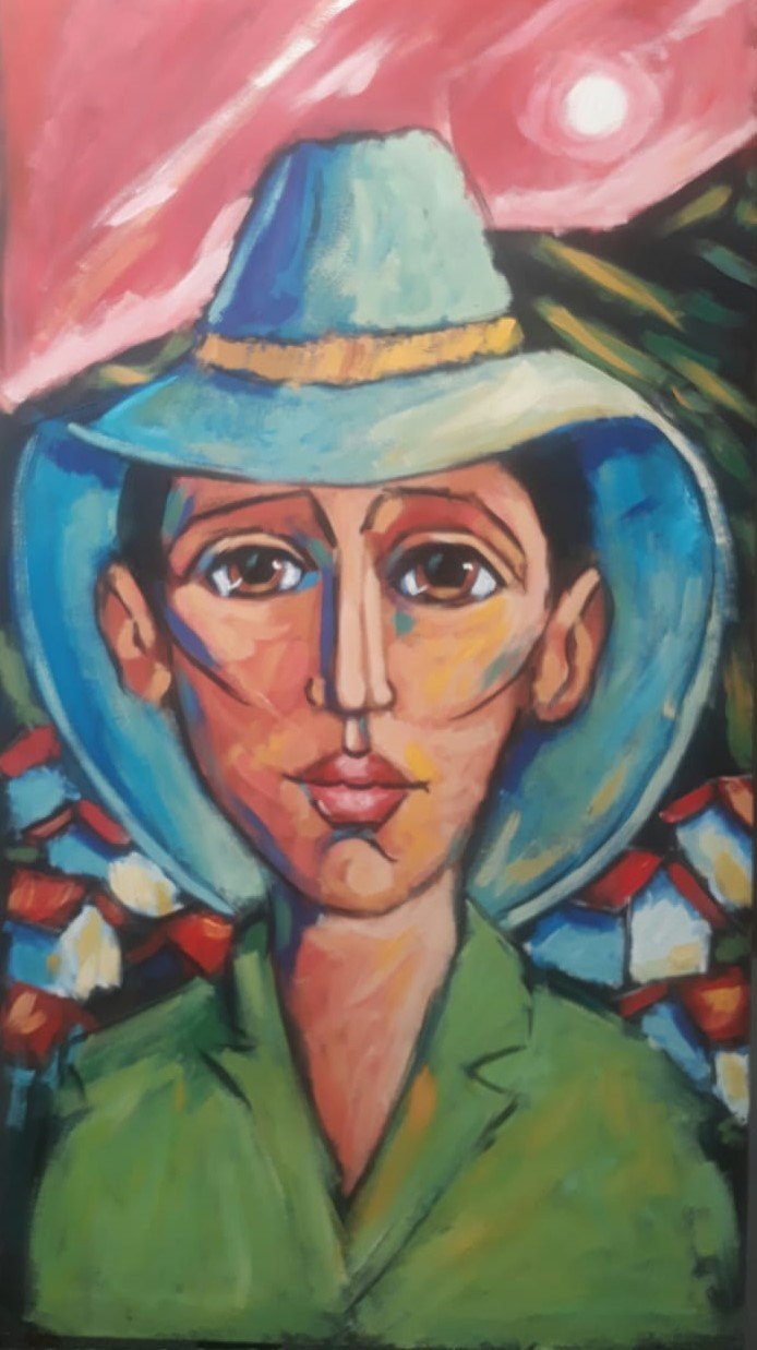 1133.jpg OLEO SOBRE LIENZO, ALVARO VALCARCEL - Image 1