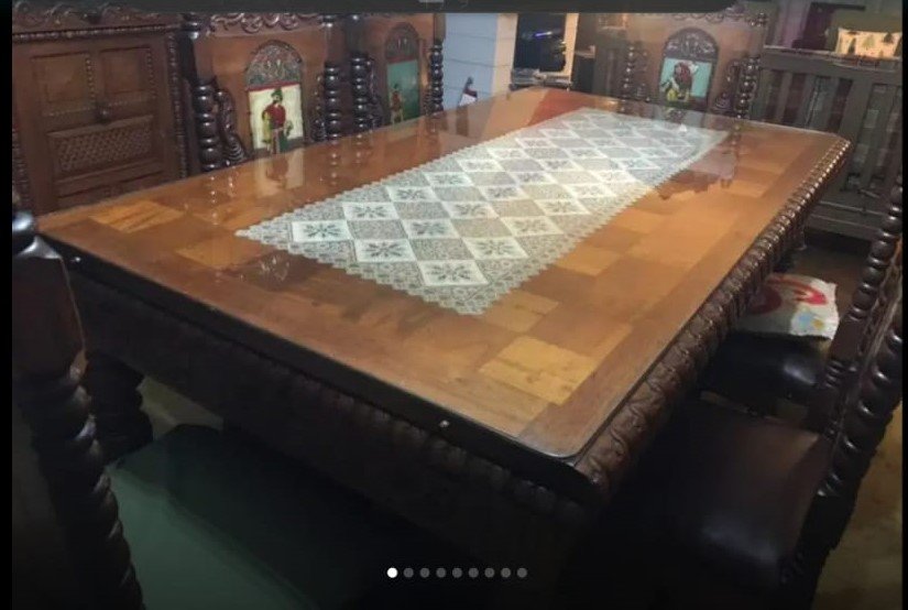 1141.jpg COMEDOR ANTIGUO ESPA?OL 12 PUESTOS - Image 1