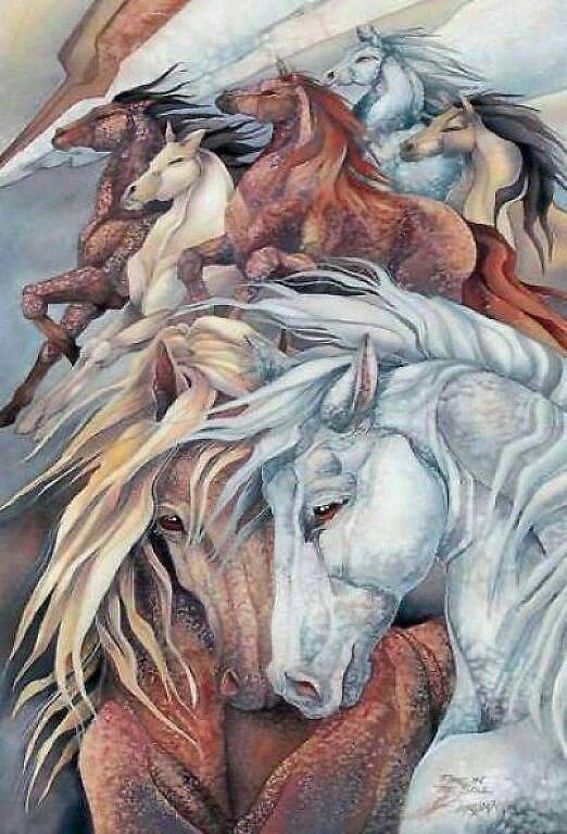 1148.jpg OEO SOBRE YUTE, VALCARCEL, CABALLOS - Image 1