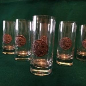 JUEGO VASOS AGUA, DE COLECCI?N