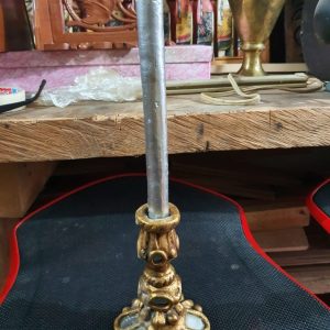 CANDELABRO INCRUSTACIONES EN ESPEJO