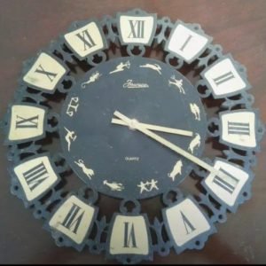 RELOJ DE PARED METALICO, MARCA JAWACO, ALEMAN