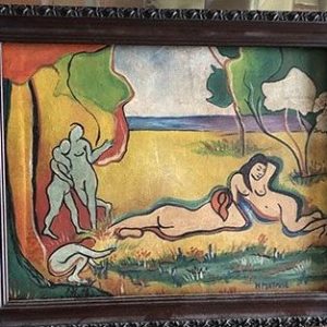 4 MUJERES DESNUDAS 2 ACOSTADAS 2 DE PIE