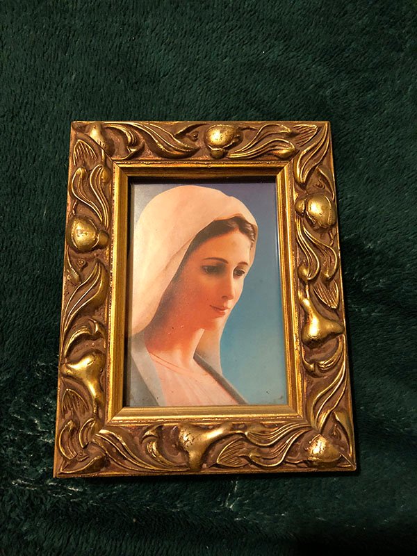 183.jpg LA VIRGEN MARIA CON VIDRIO - Image 1