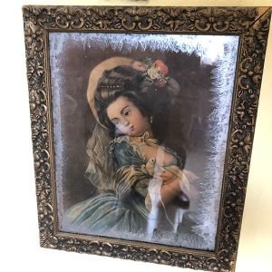 NI?A MADONA CON PAJAROS