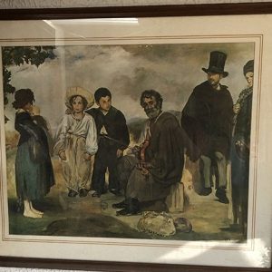 ANCIANO SENTADO CON VIOLIN