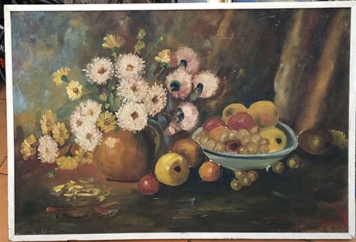 300-e1575777773444.jpg BODEGON CON FLORES BLANCAS - Image 1