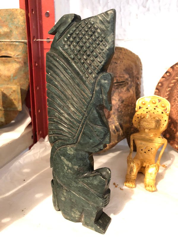 329.jpg INDIO CHAMAN ORANDO - Image 1