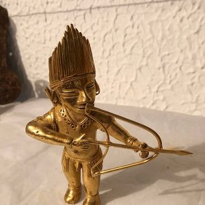 INDIGENA CON ARCO Y FLECHA