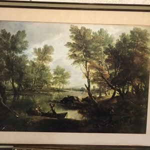 TOROS BLANCO NEGRO Y CAJE BARCA CON 4 EUROPEOS