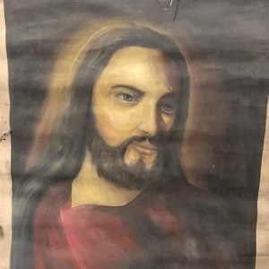 NUESTRO SE?OR JESUCRISTO ROJO CON MANTO AZUL