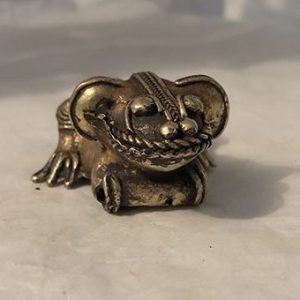 RANA CON BOCA EN CUERDADA Y OREJAS DE ELEFANTE