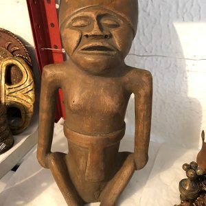 MU?ECO CON TRAPO EN LA CABEZA Y BOCA DE ZOMBIE