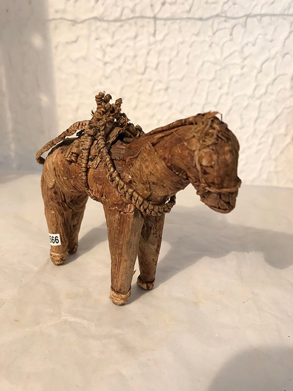 566.jpg CABALLO - BURRO EN HOJA DE PLATANO - Image 1