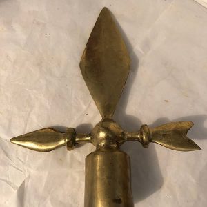 ASTA DE BANDERA DORADA