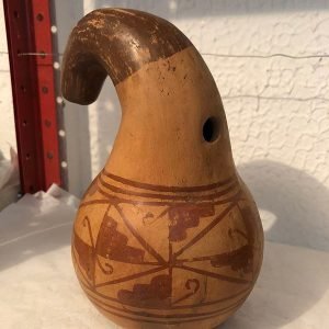 JARRON PUNTA CAF? Y DECORACION ROJA