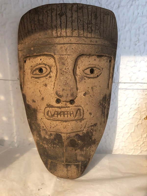 642.jpg MASCARA DE HOMBRE CON COLMILLOS DE VAMPIRO Y PEINADO DE ED - Image 1