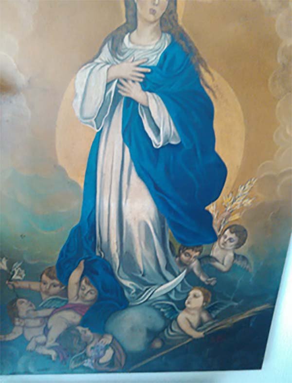 723.jpg VIRGEN MANTO AZUL - Image 1