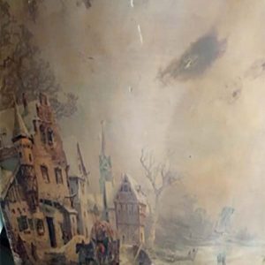 CASTILLO MEDIEVAL NUBLADO