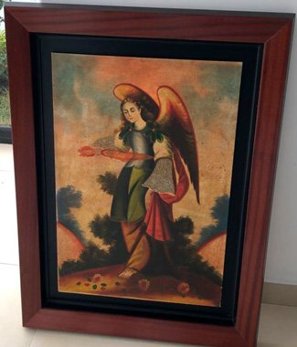 759.jpg ARCANGEL URIEL, ENMARCADO - Image 1