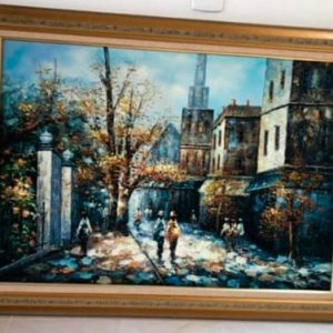 ESCENA PASEO CALLE PARISINA