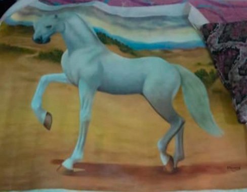 773.jpg CABALLO BLANCO PALOMO, CERTIFICADO - Image 1