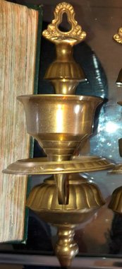 800.jpg CANDELABRO DE PARED EN BRONCE - Image 1