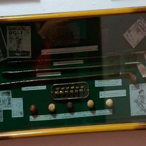 ANTIGUO COLLAGE MOTIVO GOLF