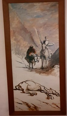 826.jpg DON QUIJO Y SANCHO PANSA, ENMARCADO - Image 1