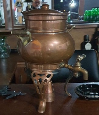 871.jpg RECIPIENTE DECORATIVO EN COBRE - Image 1