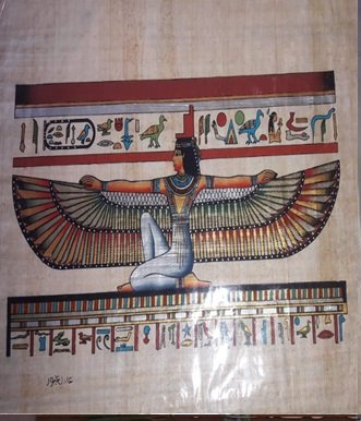 921.jpg PAPIRO ADQUIRIDO EN EL CAIRO, 54 X 35 CM - Image 1