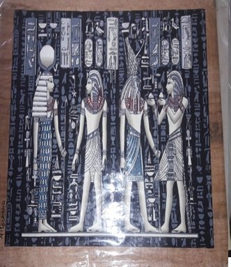 930.jpg PAPIRO ADQUIRIDO EN EL CAIRO, 54 X 35 CM - Image 1