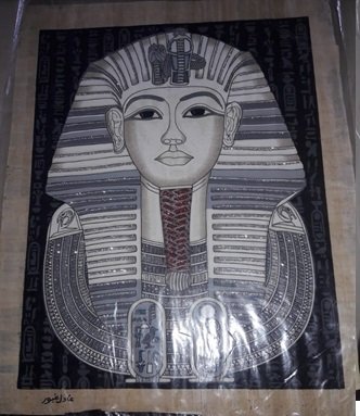 931.jpg PAPIRO ADQUIRIDO EN EL CAIRO, 54 X 35 CM - Image 1