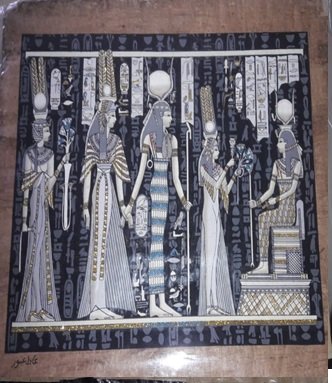 932.jpg PAPIRO ADQUIRIDO EN EL CAIRO, 54 X 35 CM - Image 1