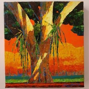 ARBOL DE LUZ TOMA UNO, FONDOS NARANAJA