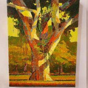 ARBOL DE LUZ TOMA DOS, FONDOS NARANJAS