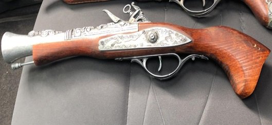 987.jpg ARMA ANTIGUA, REPLICA TRABUCO SIGLO XVII - Image 1