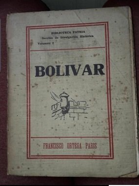 995.jpg LIBRO ANTIGUO, BOLIVAR, ANTIGUO - Image 1