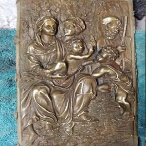 GRABADO SANTA TERESA, EN BRONCE